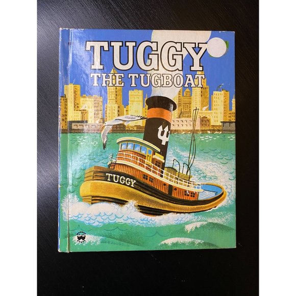 TUGGY the TUGBOAT BOOK - 1980 Printing - Wonder Books - Hardcover - Clean - Picture 1 of 8
